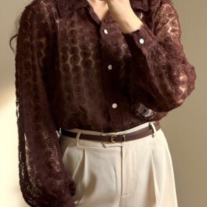 شومیز زنانه توری